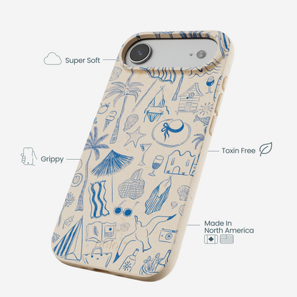 Seashell Salted Ink iPhone Air Case