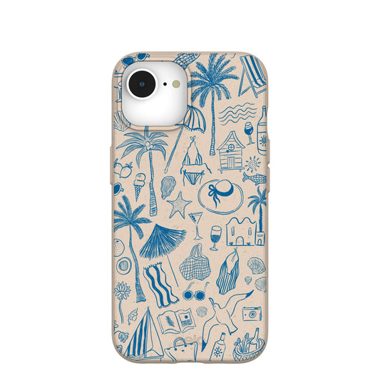 Seashell Salted Ink iPhone 16e/17e Case