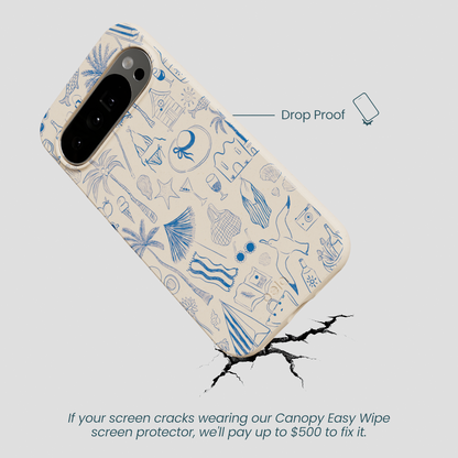 Seashell Salted Ink Google Pixel 10 Pro XL Case