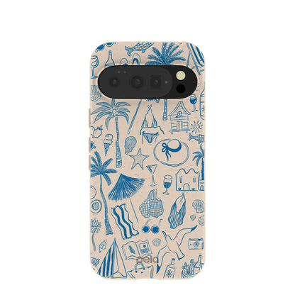 Seashell Salted Ink Google Pixel 10/10 Pro Case