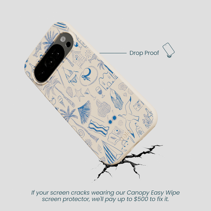 Seashell Salted Ink Google Pixel 10/10 Pro Case