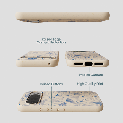 Seashell Salted Ink Google Pixel 10/10 Pro Case