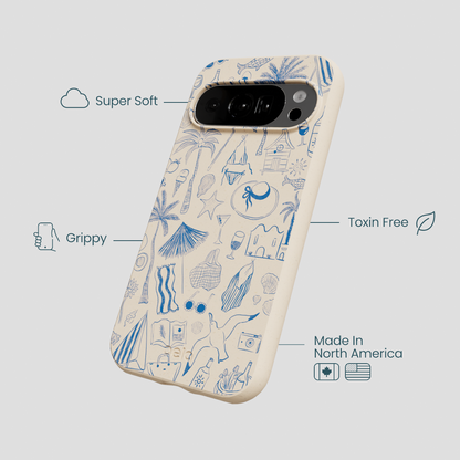 Seashell Salted Ink Google Pixel 10/10 Pro Case