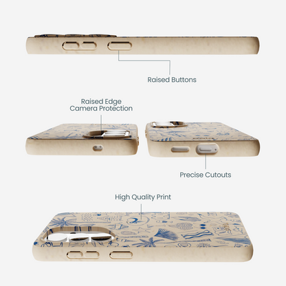 Seashell Salted Ink Samsung Galaxy S26 Case