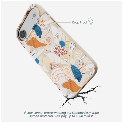 London Fog Sandy Shells iPhone Air Case
