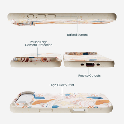 London Fog Sandy Shells iPhone Air Case