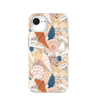 London Fog Sandy Shells iPhone 16e/17e Case