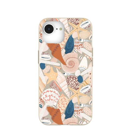 London Fog Sandy Shells iPhone 16e/17e Case