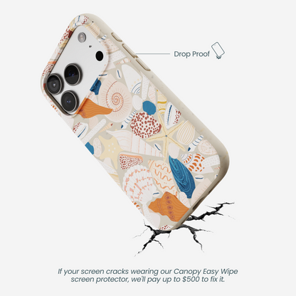 London Fog Sandy Shells iPhone 17 Pro Case