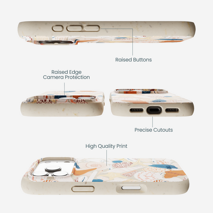 London Fog Sandy Shells iPhone 17 Pro Case