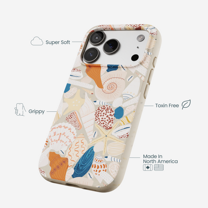 London Fog Sandy Shells iPhone 17 Pro Case