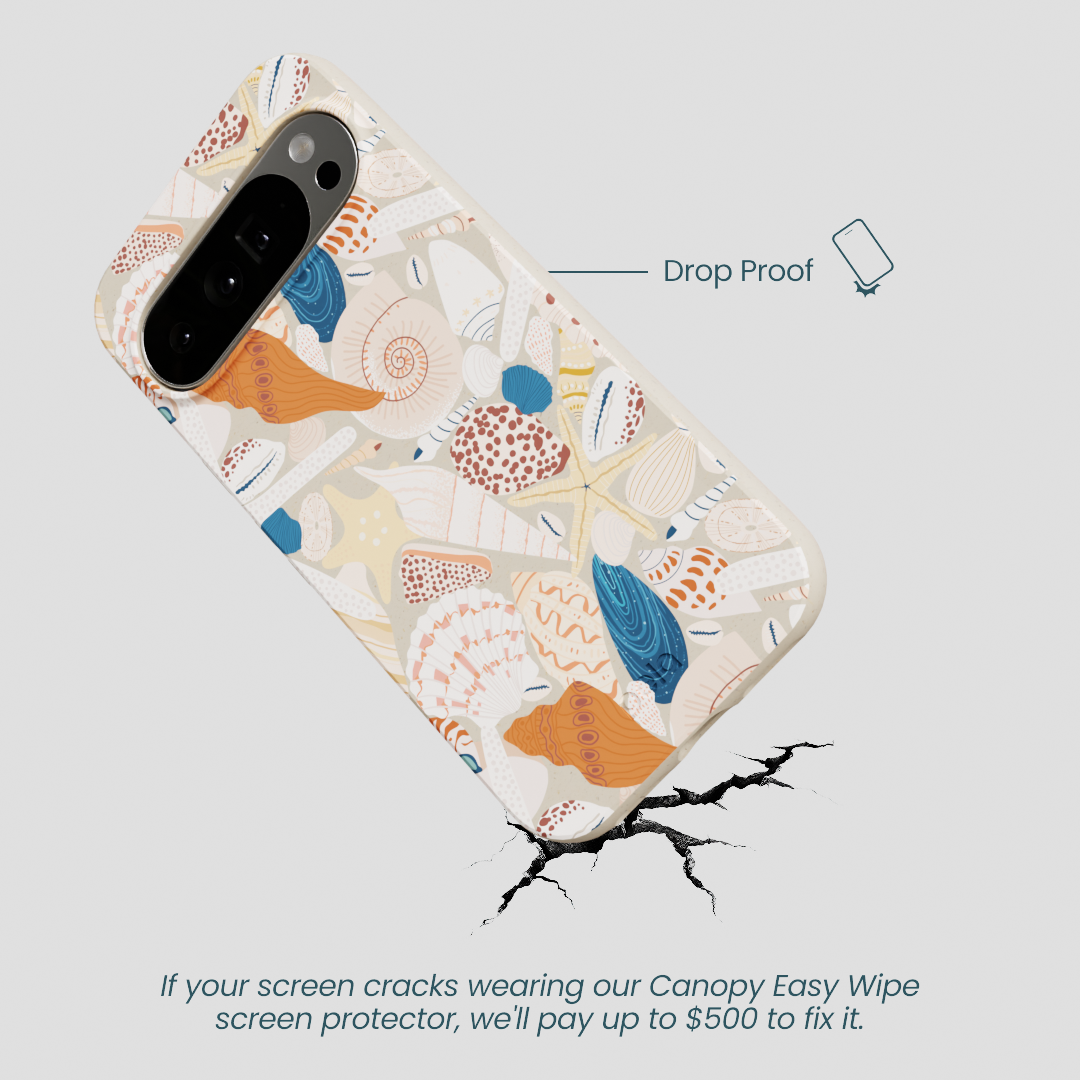 London Fog Sandy Shells Google Pixel 10 Pro XL Case