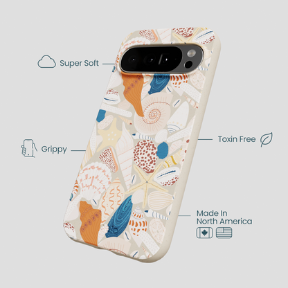 London Fog Sandy Shells Google Pixel 10 Pro XL Case