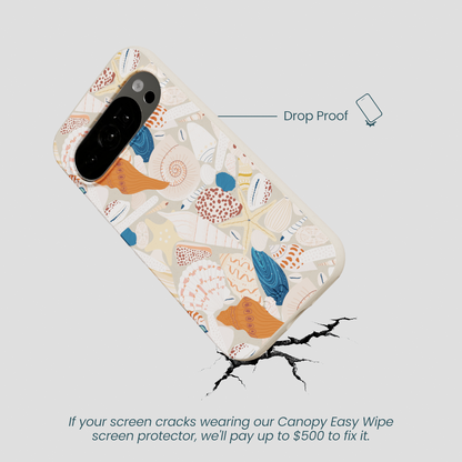 London Fog Sandy Shells Google Pixel 10/10 Pro Case