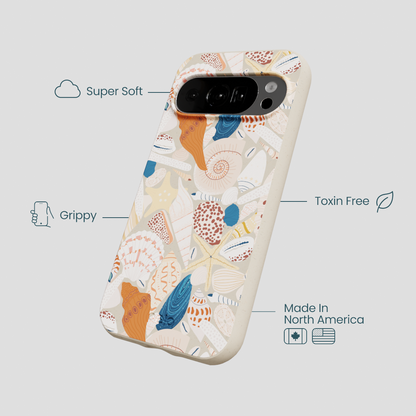 London Fog Sandy Shells Google Pixel 10/10 Pro Case
