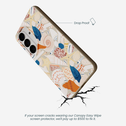 London Fog Sandy Shells Samsung Galaxy S26 Case