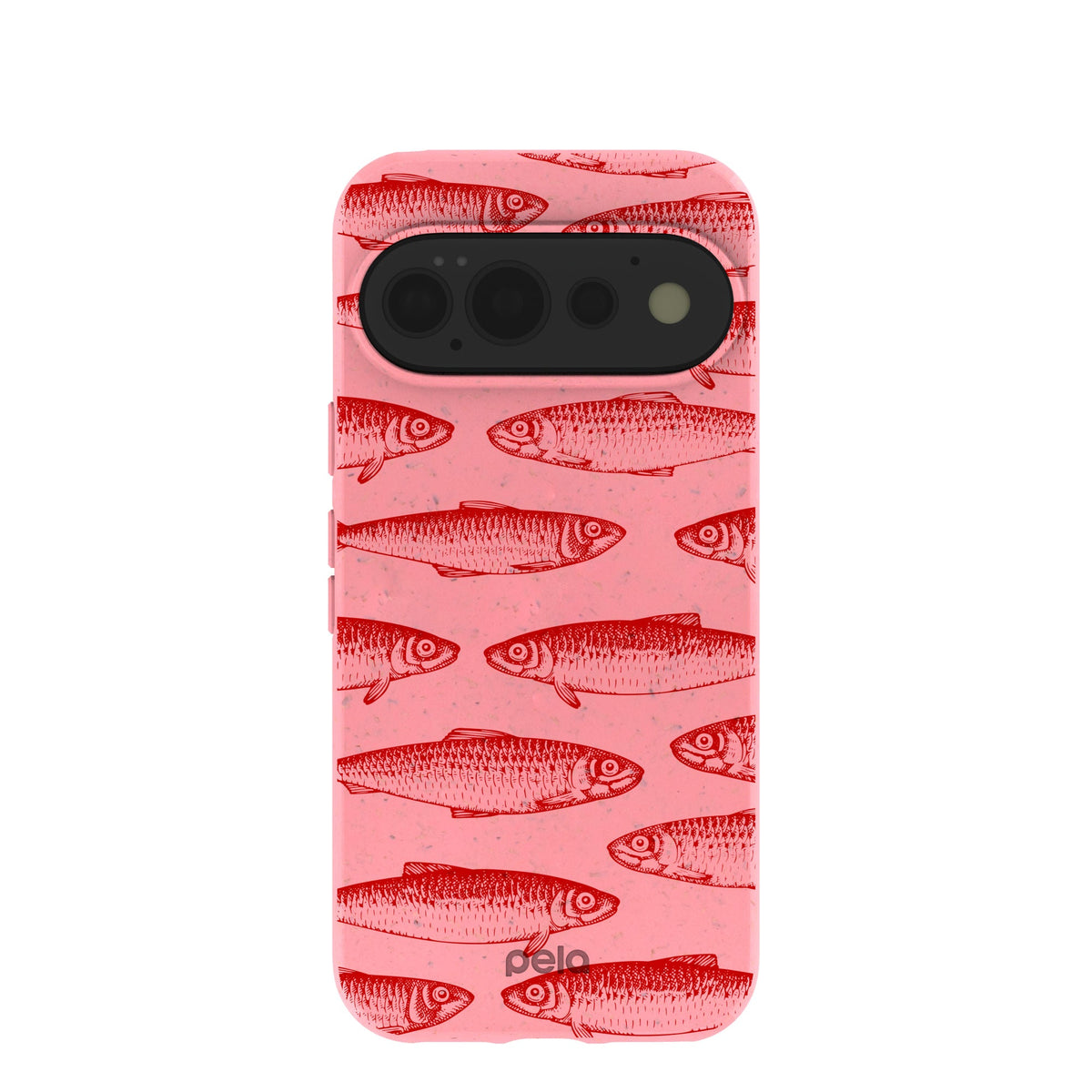 Bubblegum Pink Sardine Stream Google Pixel 11 Pro Case