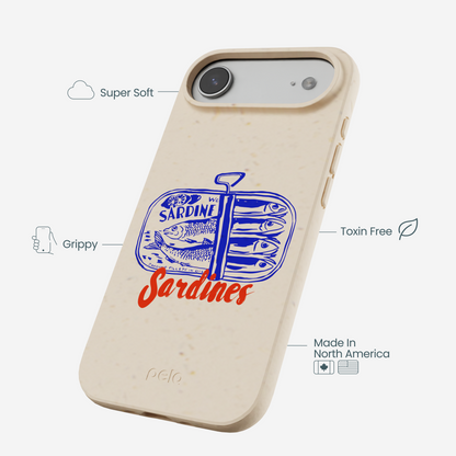 Seashell Sardines iPhone Air Case
