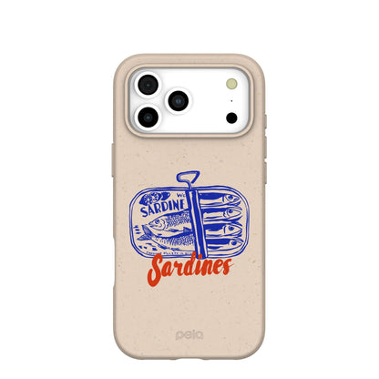 Seashell Sardines iPhone 17 Pro Max Case