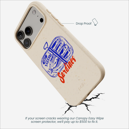 Seashell Sardines iPhone 17 Pro Max Case