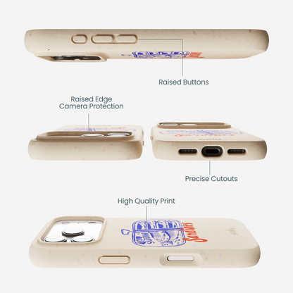 Seashell Sardines iPhone 17 Pro Case