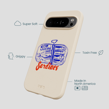 Seashell Sardines Google Pixel 10 Pro XL Case