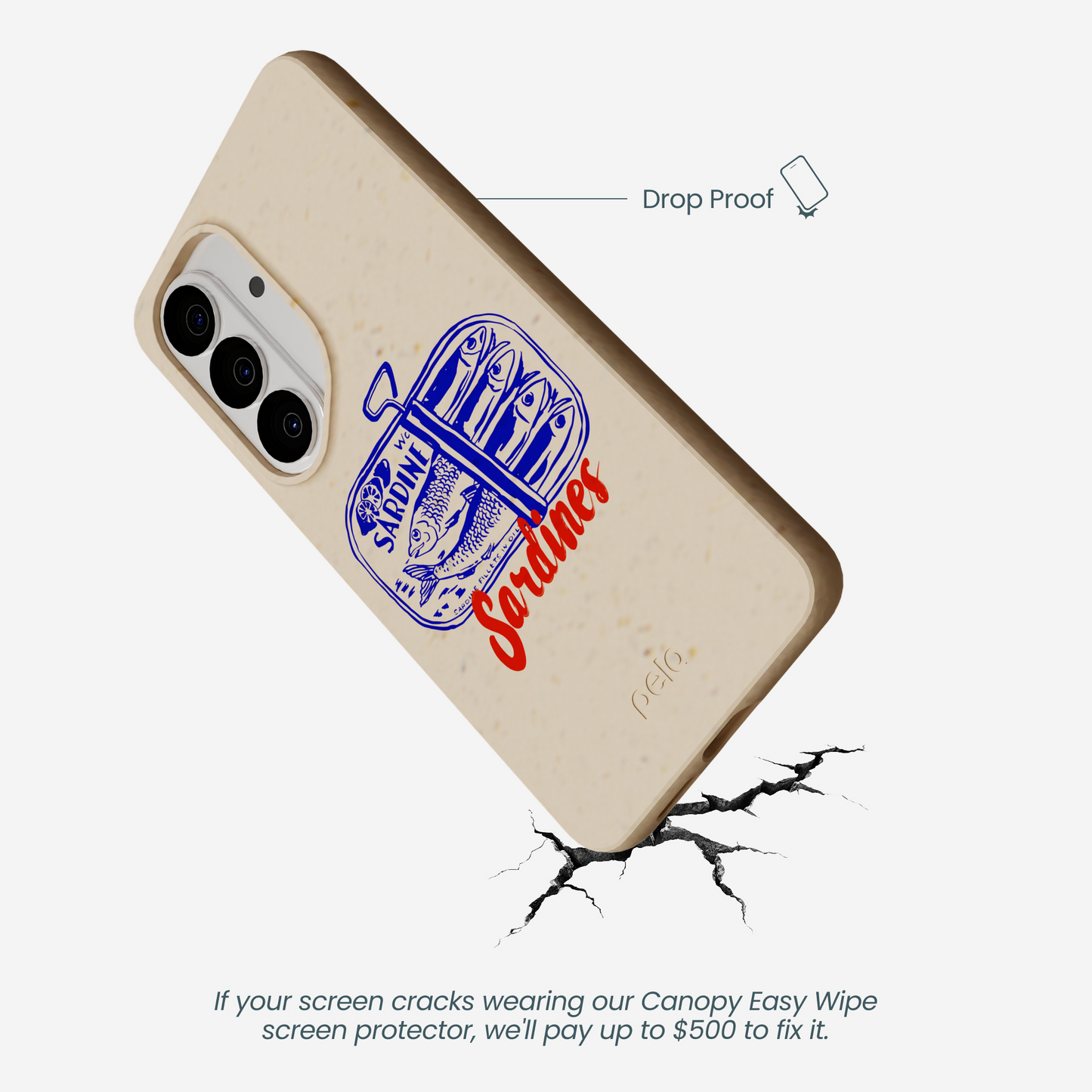 Seashell Sardines Samsung Galaxy S26 Case