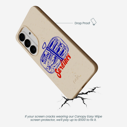 Seashell Sardines Samsung Galaxy S26 Case