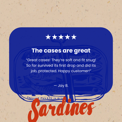 Seashell Sardines iPhone 17 Pro Case