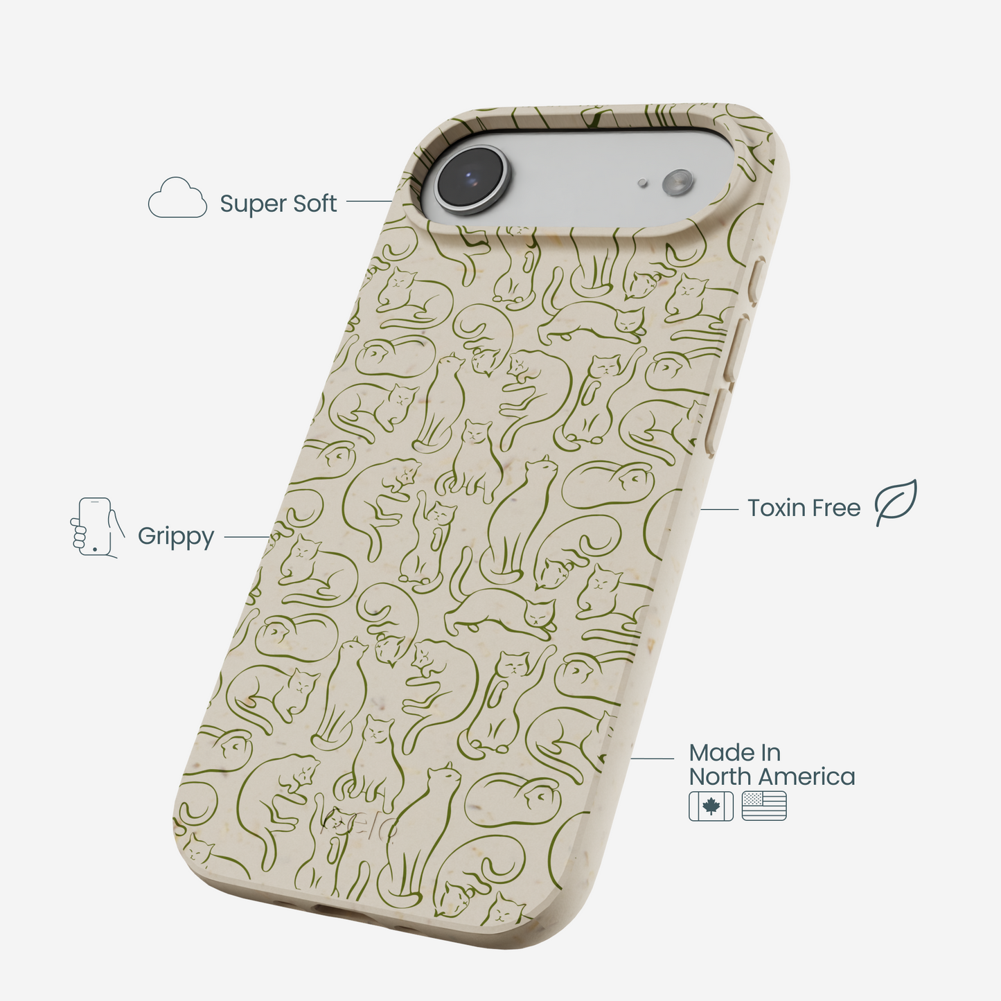 London Fog Say Meow iPhone Air Case
