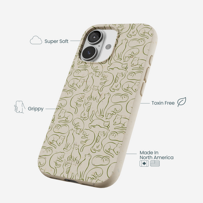 London Fog Say Meow iPhone 17 Case