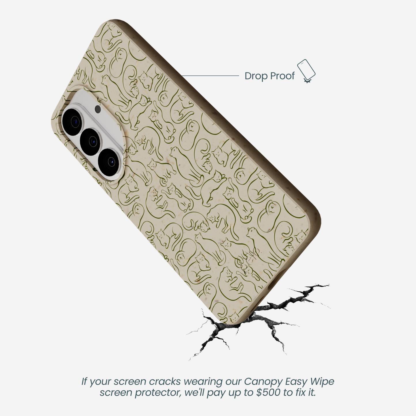 London Fog Say Meow Samsung Galaxy S26 Case