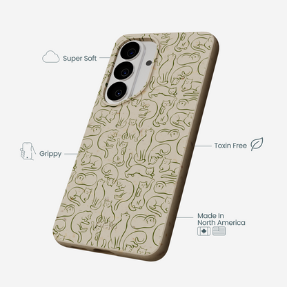 London Fog Say Meow Samsung Galaxy S26 Case