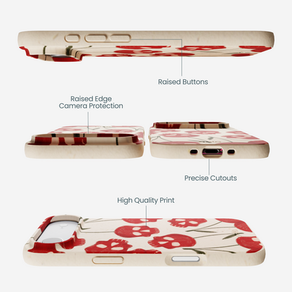 Seashell Scary Cherry iPhone Air Case