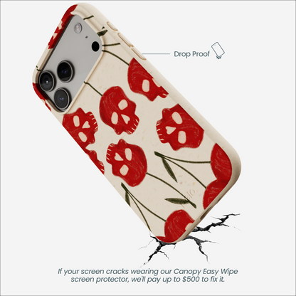 Seashell Scary Cherry iPhone 17 Pro Max Case