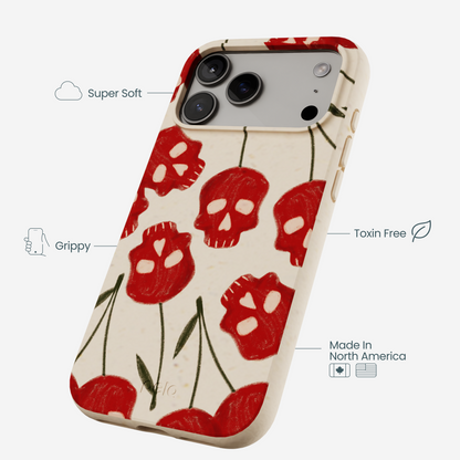 Seashell Scary Cherry iPhone 17 Pro Max Case