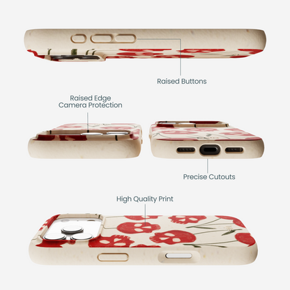 Seashell Scary Cherry iPhone 17 Pro Case