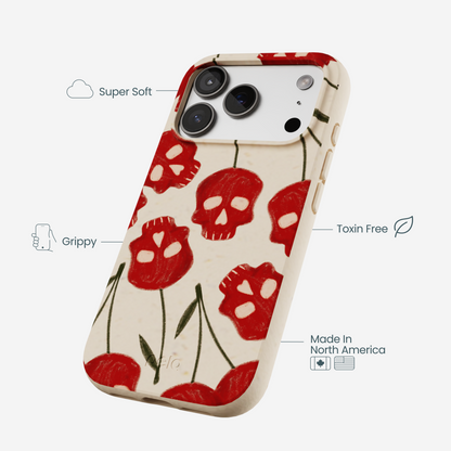 Seashell Scary Cherry iPhone 17 Pro Case