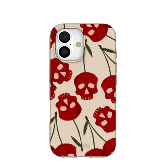 Seashell Scary Cherry iPhone 17 Case