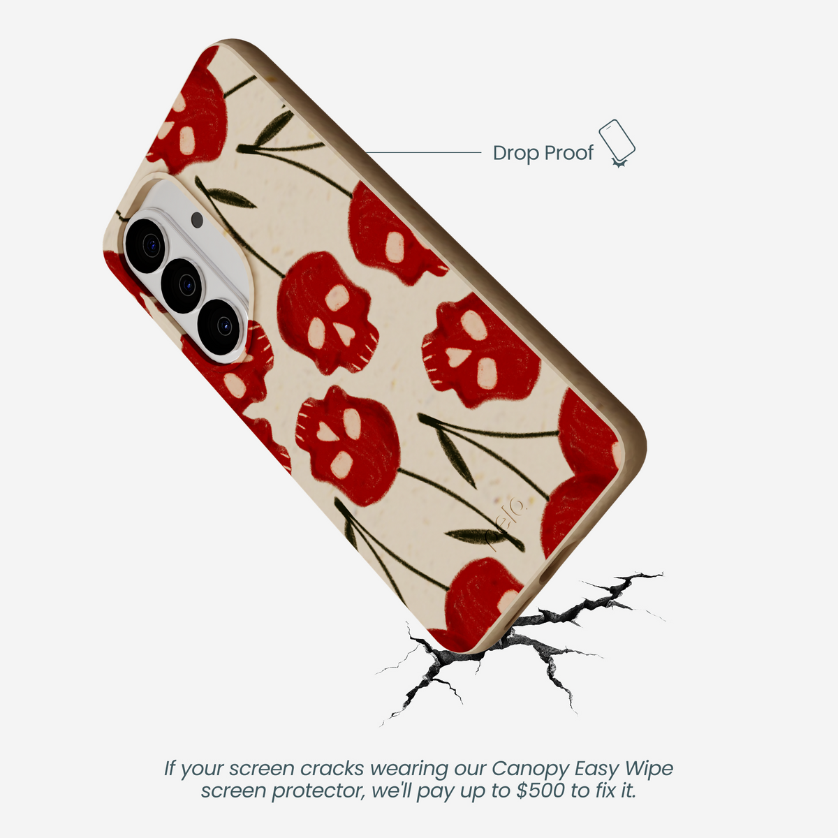 Seashell Scary Cherry Samsung Galaxy S26 Case