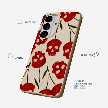 Seashell Scary Cherry Samsung Galaxy S26 Case