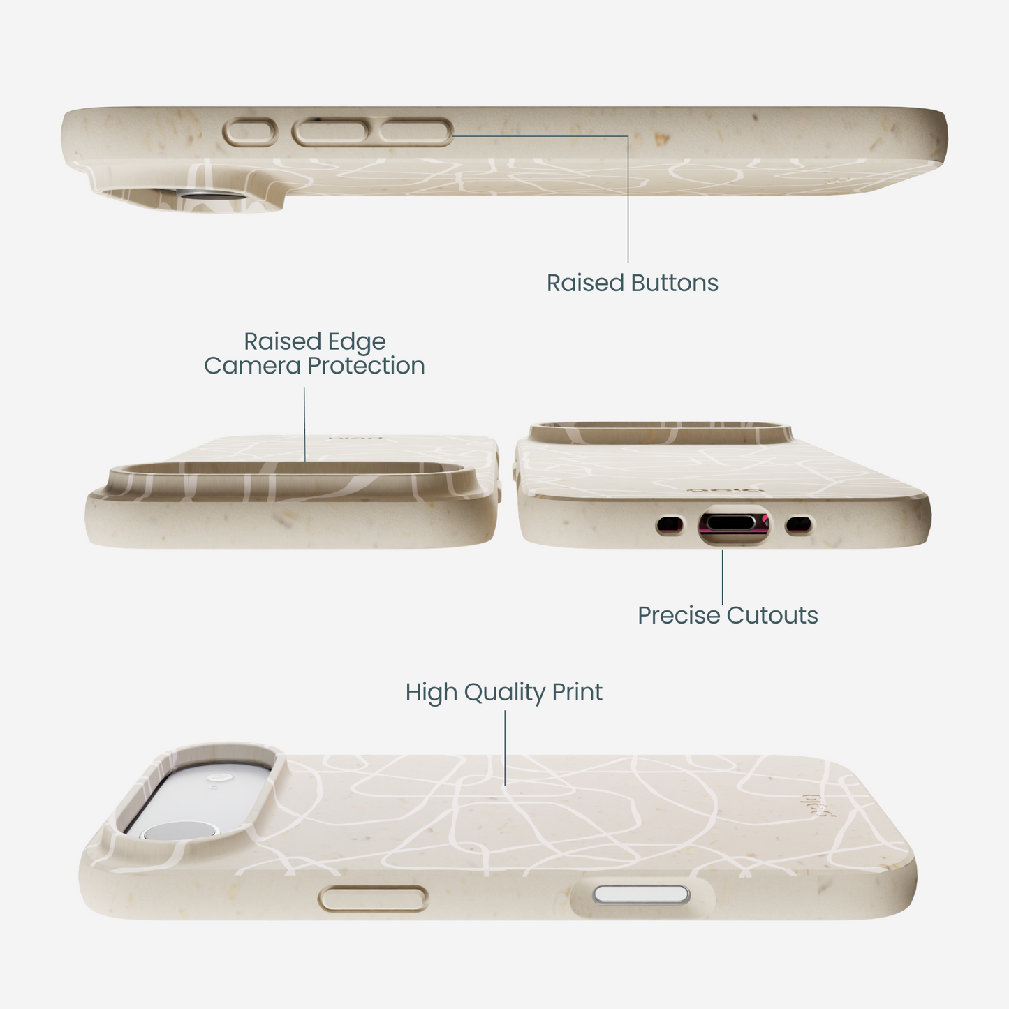 London Fog Scattered iPhone Air Case