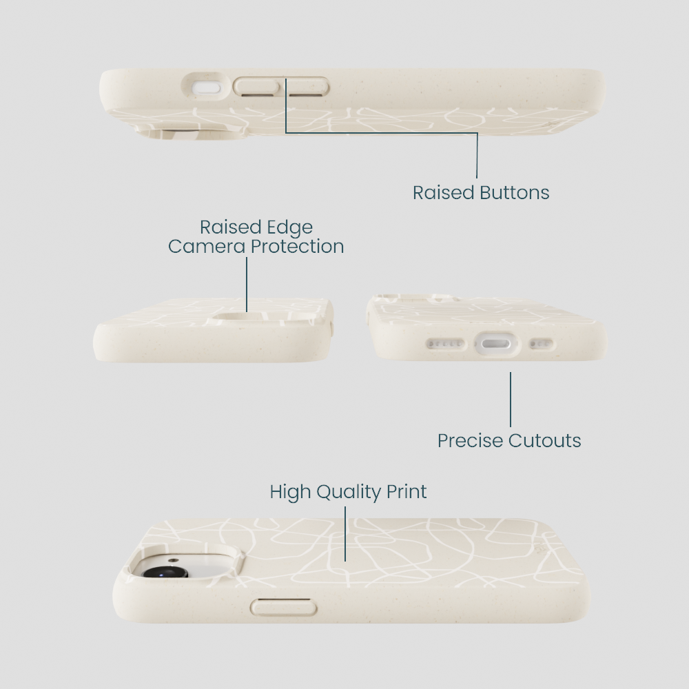 London Fog Scattered iPhone 16e/17e Case