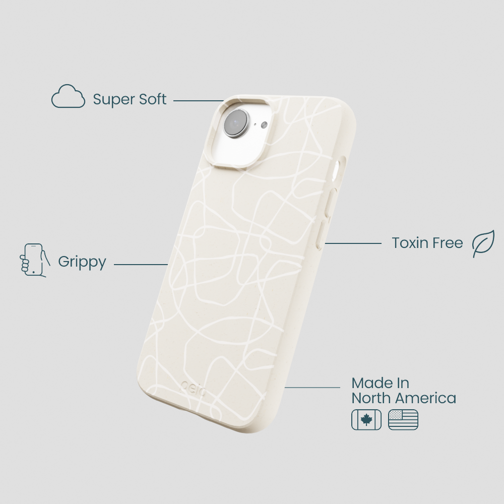 London Fog Scattered iPhone 16e/17e Case