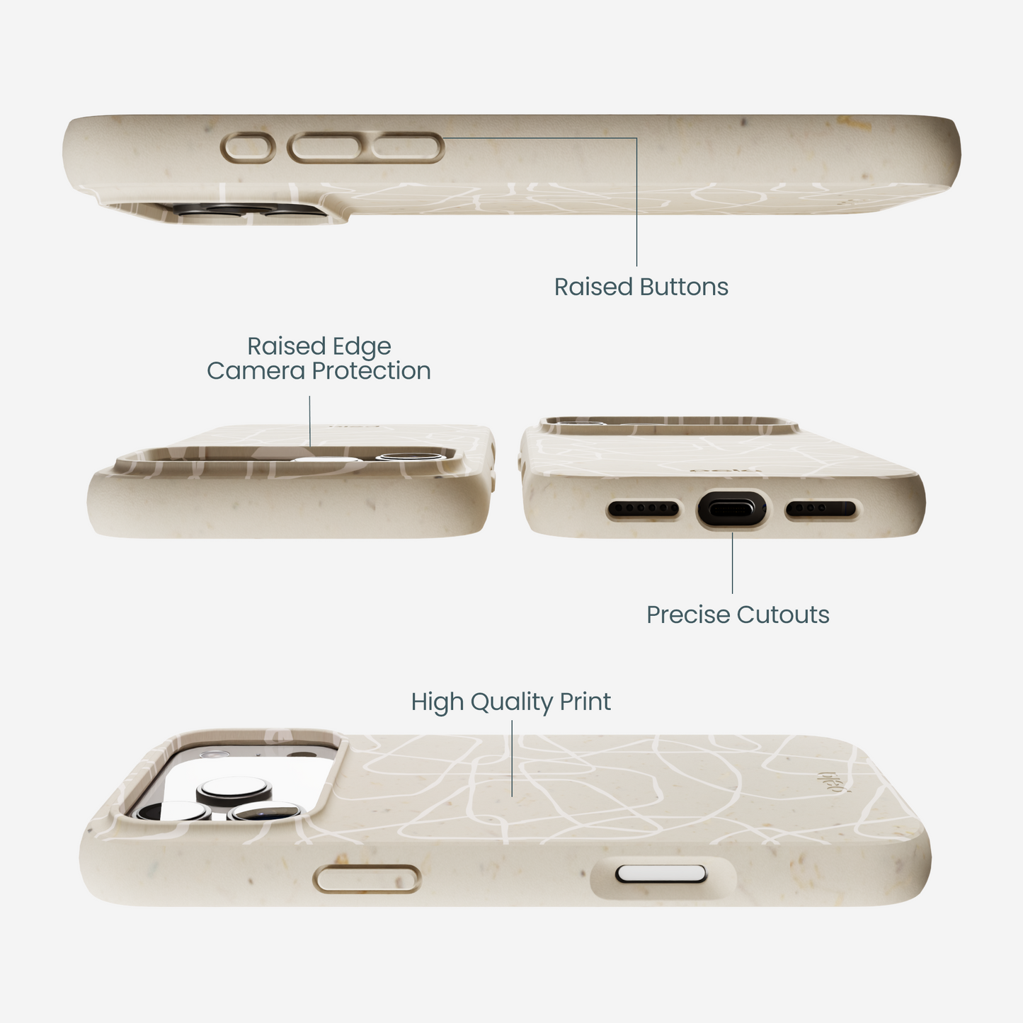 London Fog Scattered iPhone 17 Pro Max Case