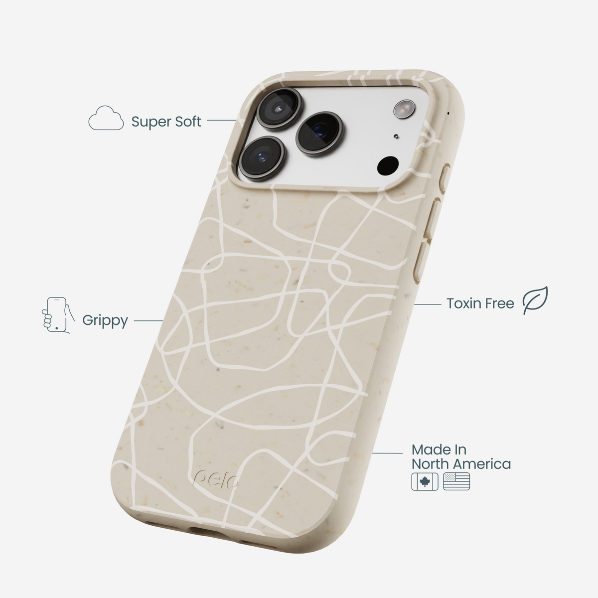 London Fog Scattered iPhone 17 Pro Case