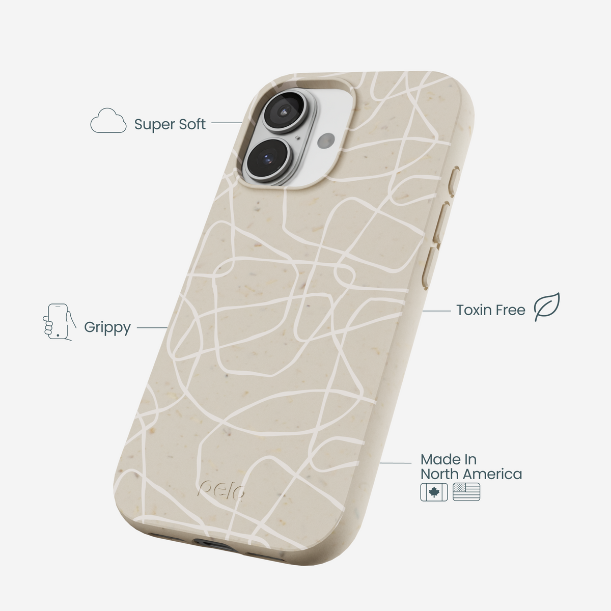 London Fog Scattered iPhone 17 Case