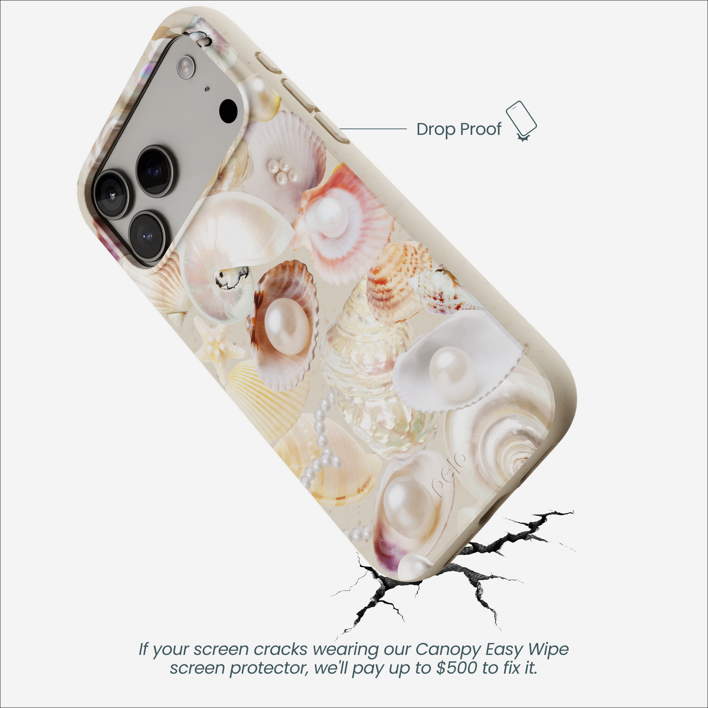 London Fog Sea Gems iPhone 17 Pro Max Case