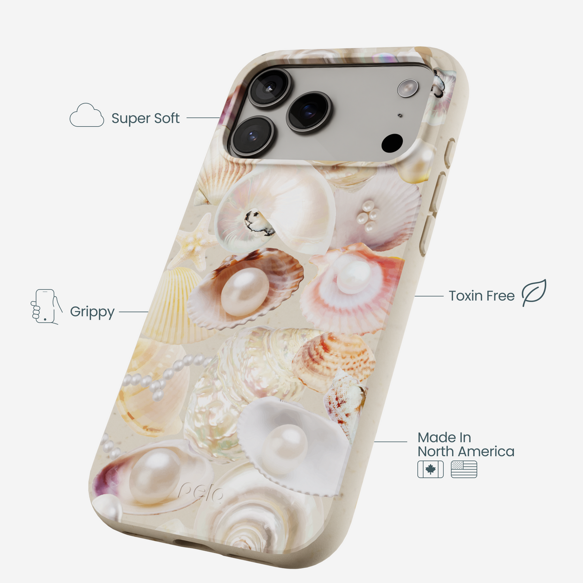 London Fog Sea Gems iPhone 17 Pro Max Case