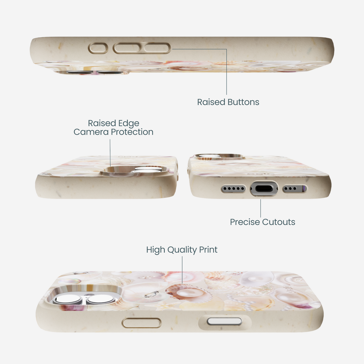 London Fog Sea Gems iPhone 17 Case